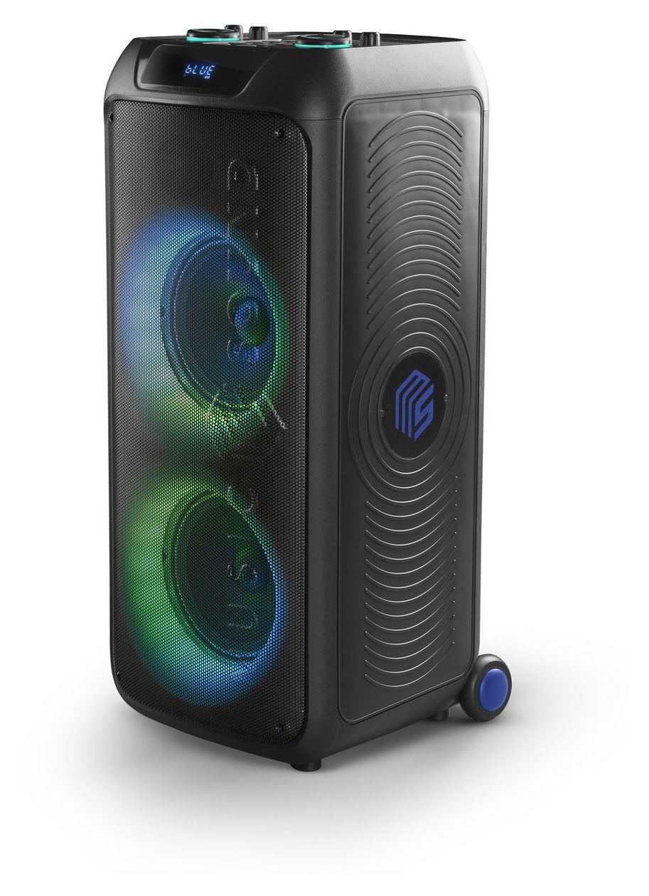 Sound Box 40 W Bluetooth Lautsprecher Laufzeit bis 4 h  (Schwarz) 