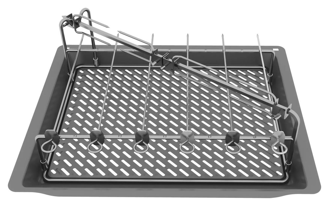 BBQSET3 (B64CS71G0K + Z11CG10X1 + Z1608CX0) Einbaubackofen groß AutoClean 