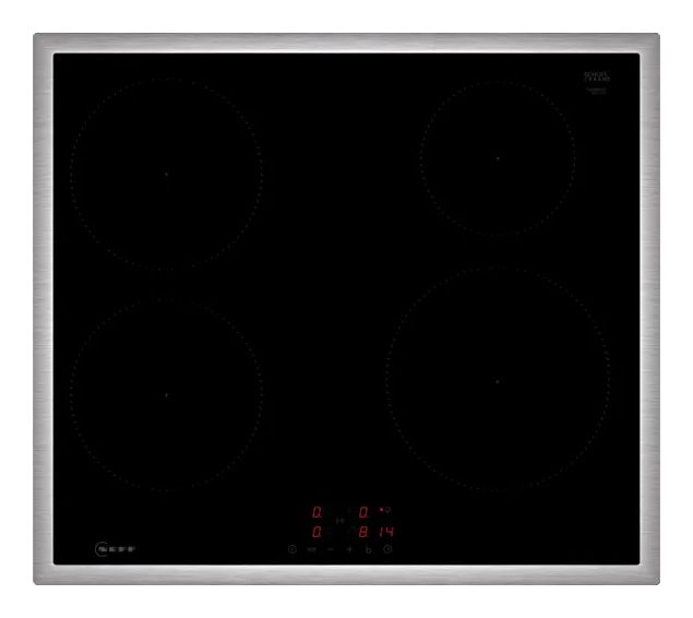 BTX46PIB0 (B2CCJ7AK3 + T46SBE1L0) Backofen-Set groß AutoClean mit autarkem 60 cm Induktions Kochfeld 