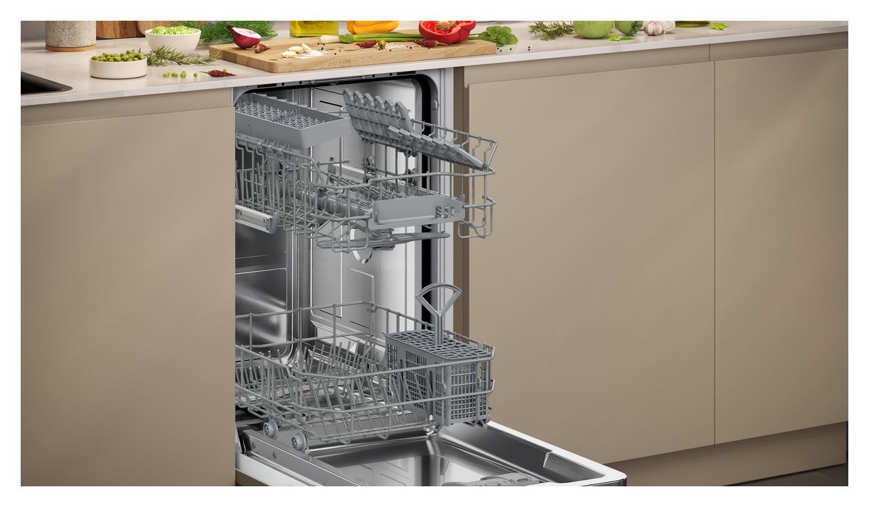 N30 S853HKX20E 45 cm Geschirrspüler vollintegriert (ohne Front) Leise 10 Maßgedecke aquaStop Funktion Wärmetauscher 