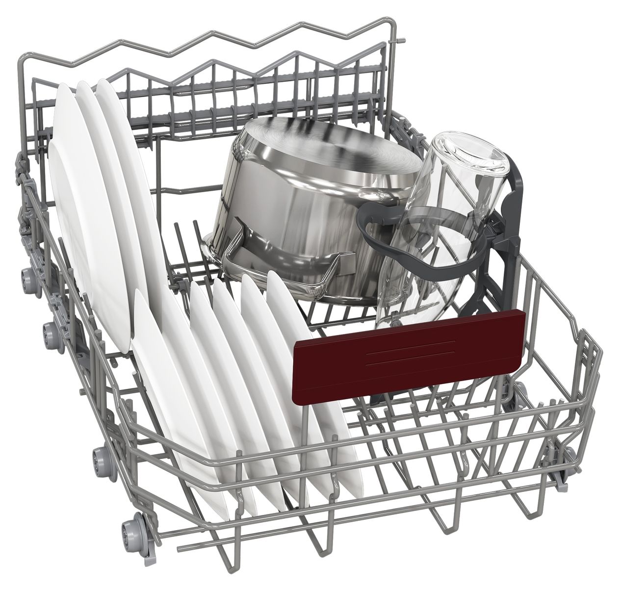 N50 S855EMX34E 45 cm Geschirrspüler vollintegriert (ohne Front) Leise 10 Maßgedecke aquaStop Funktion Wärmetauscher/Türöffnungstrocknung 