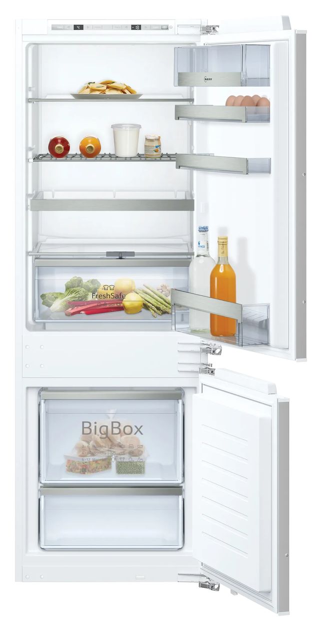 N70 KI6773FE1 169 l / 62 l 158 cm Einbau Kühl-/Gefrierkombination 207 kWh NoFrost 