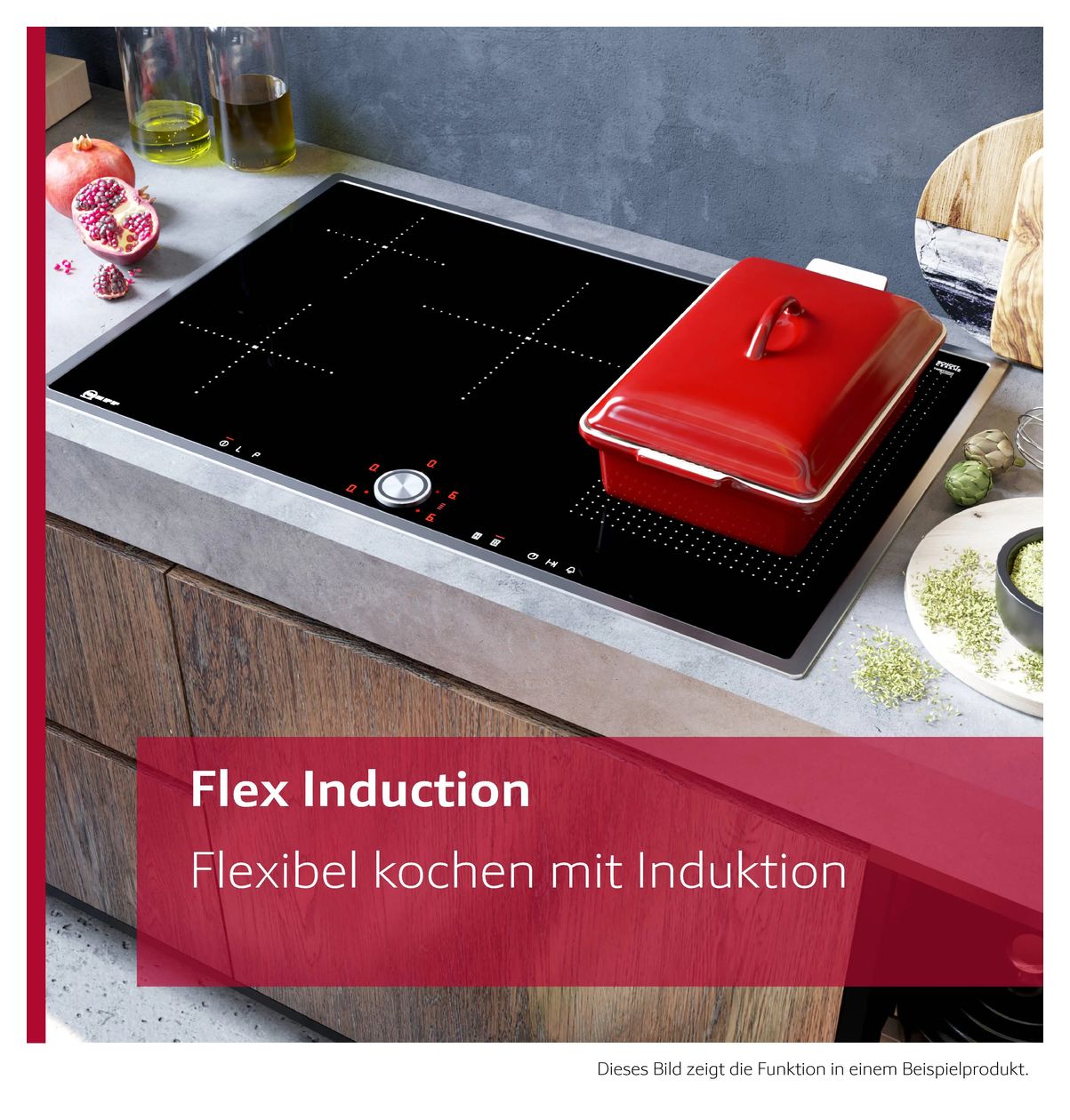 N90 T66NUX4A0 autarkes 60 cm Induktions Kochfeld/Herdplatte 4 Zone(n) 