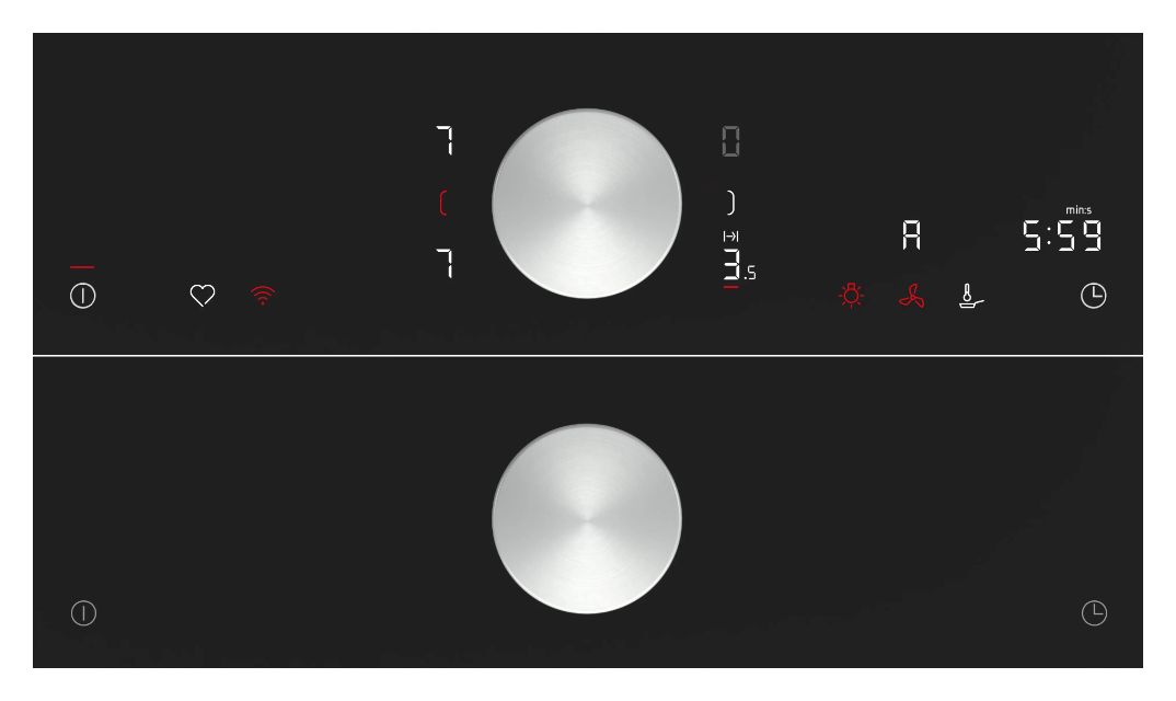 T67TTX4L0 autarkes 70 cm Induktions Kochfeld/Herdplatte 4 Zone(n) 