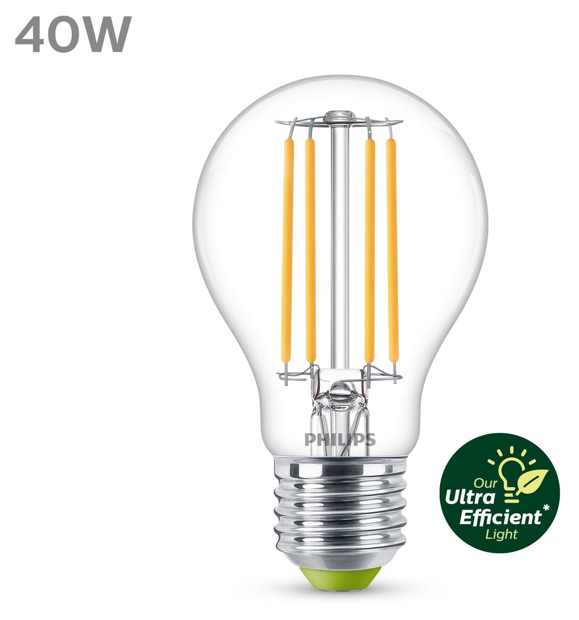 8719514343726 LED Lampe Globe E27 EEK: A 485 lm Warmweiß (3000K) 
