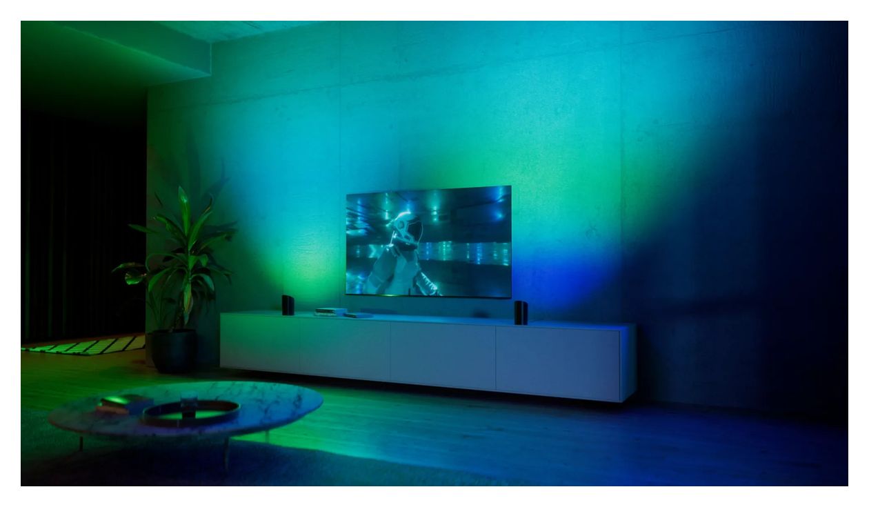 Hue Play Wallwasher Intelligente Tischleuchte Multi 
