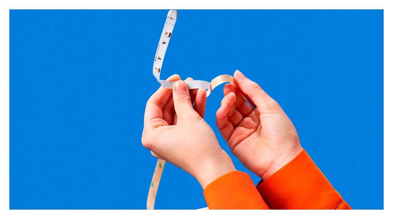 Smarter RGBIC-LED-Lightstrip, 20 m, Typ C, Connected by WiZ 