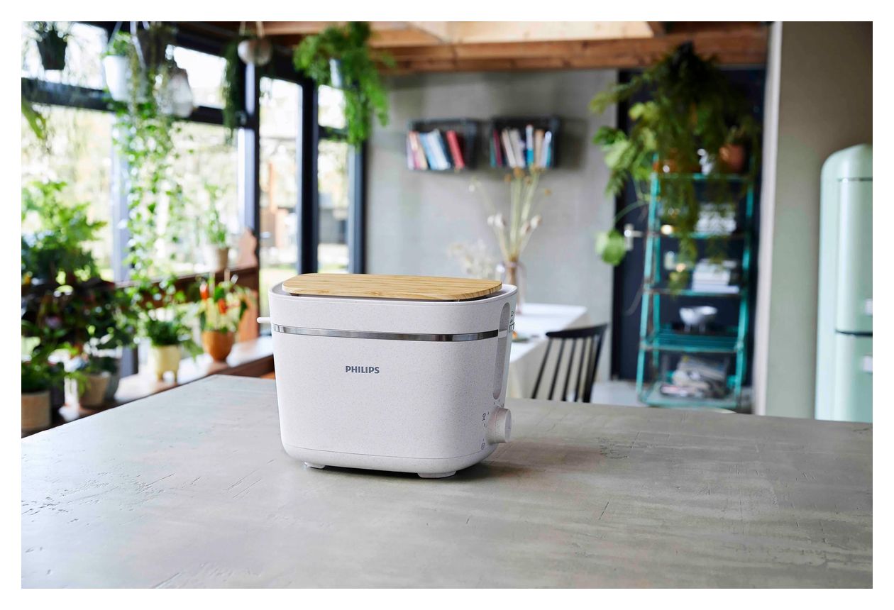 HD2640/10 Eco Conscious Edition Toaster 830 W 2 Scheibe(n) 8 Stufen  (Grau) 