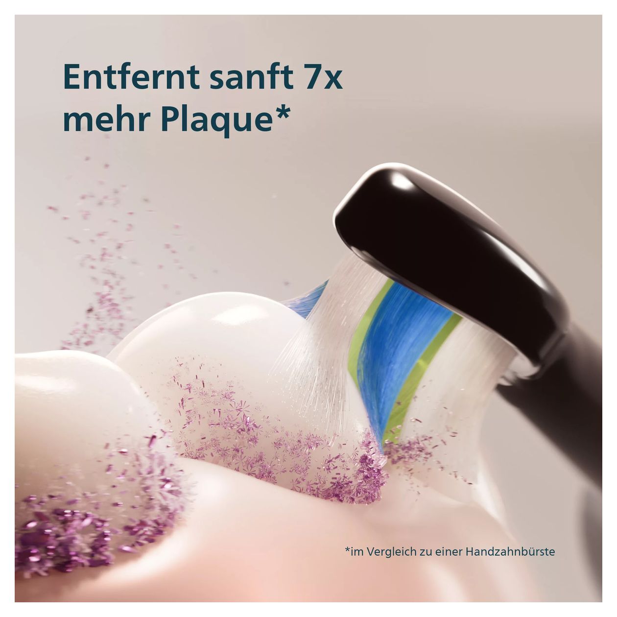 HX7101/02 Sonicare 5300 Schall-Zahnbürste für Erwachsene 504 h  (Schwarz) 