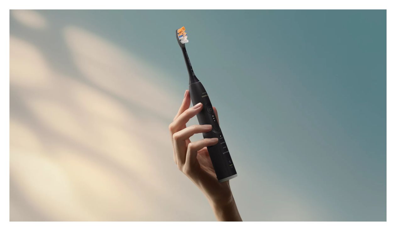 HX7421 Sonicare 7500 Schall-Zahnbürste für Erwachsene 504 h  (Schwarz) 