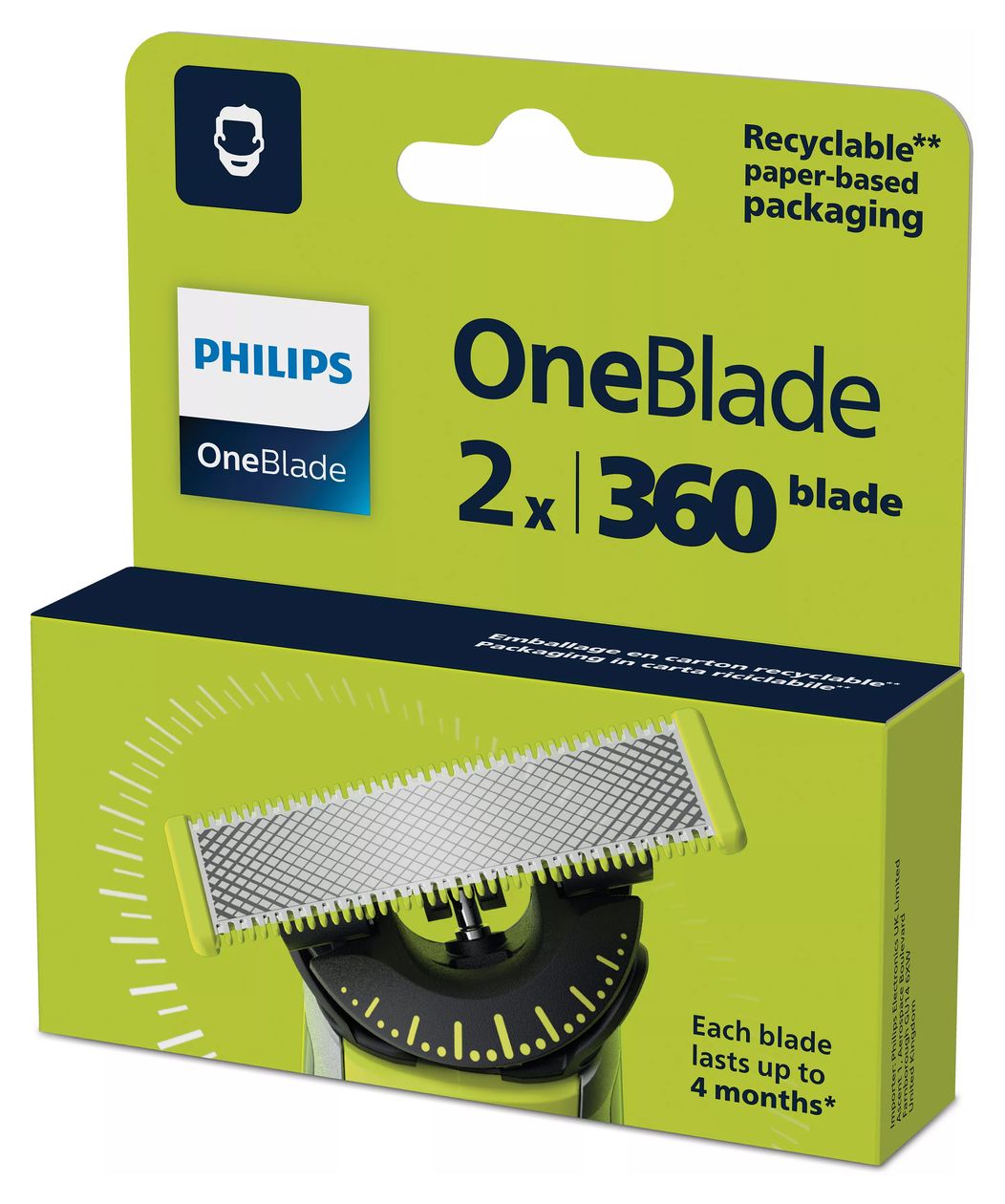 OneBlade QP420/50 Ersatzklinge 360 