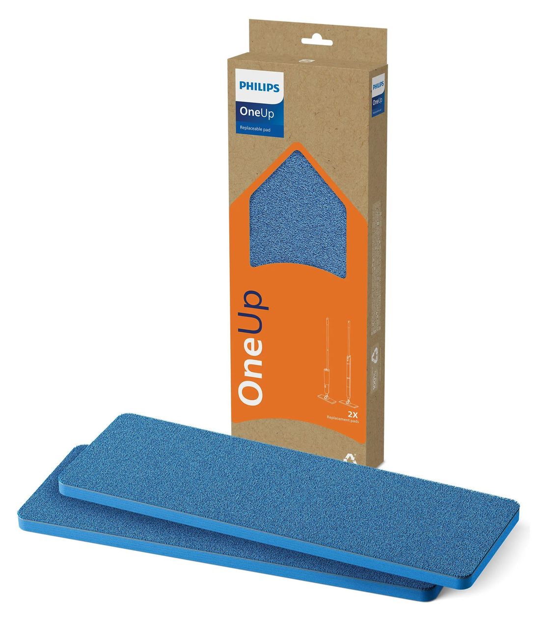Philips OneUp Ersatzpad - Doppelpack 
