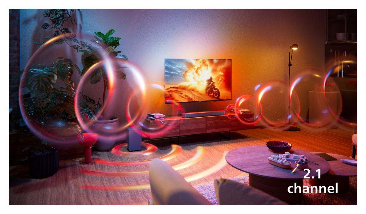 TAB5601 Soundbar 145 W 2.1 Kanäle  (Grau) 