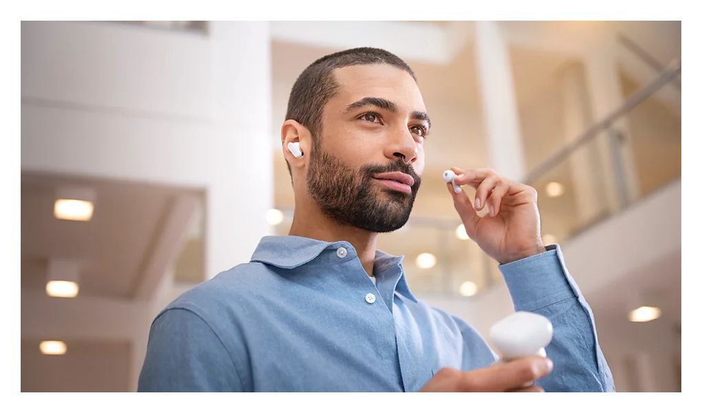 TAT3000WT/00 In-Ear Bluetooth Kopfhörer Kabellos TWS IPX4 USB Typ-C  (Weiß) 