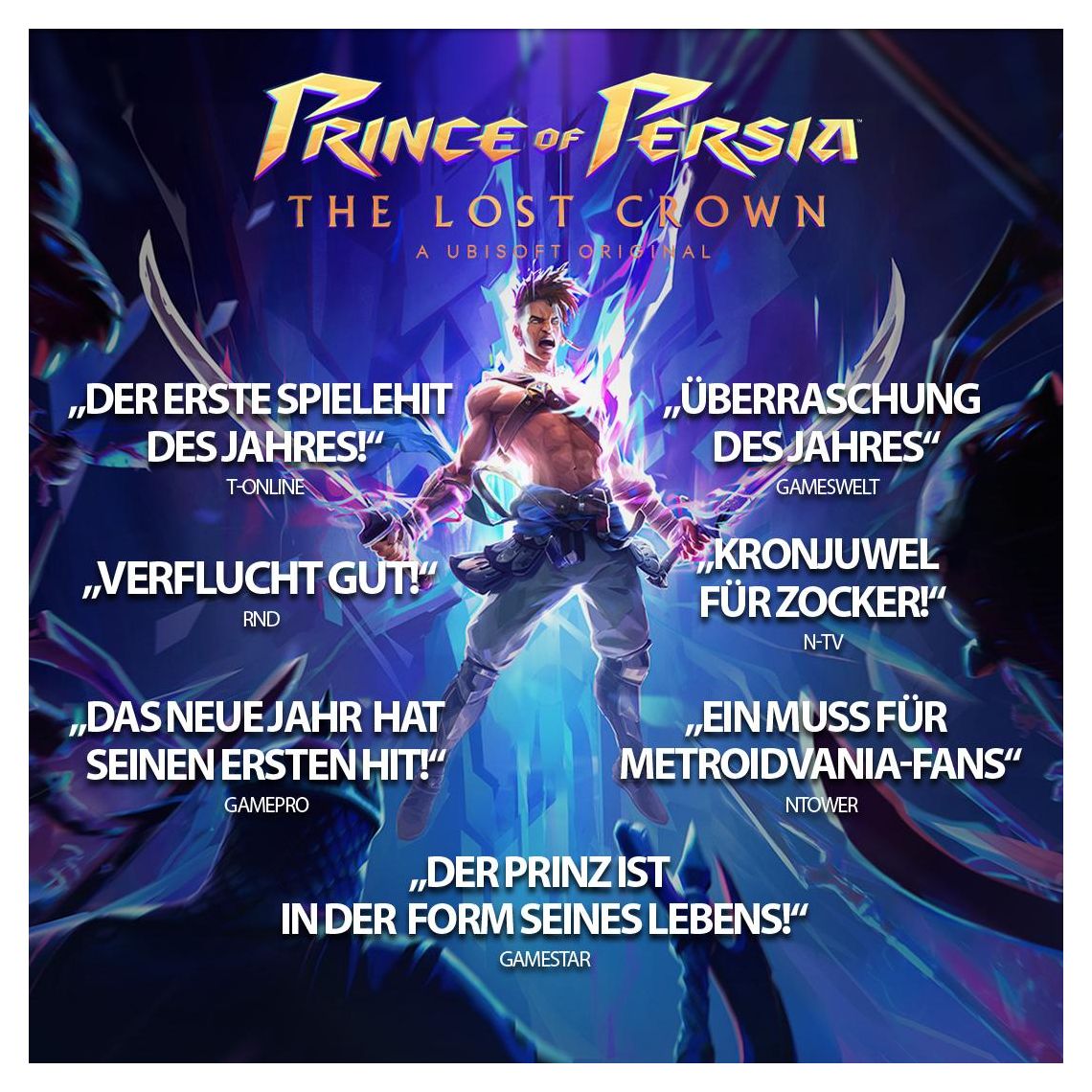 Prince of Persia: The Lost Crown (PlayStation 5) 