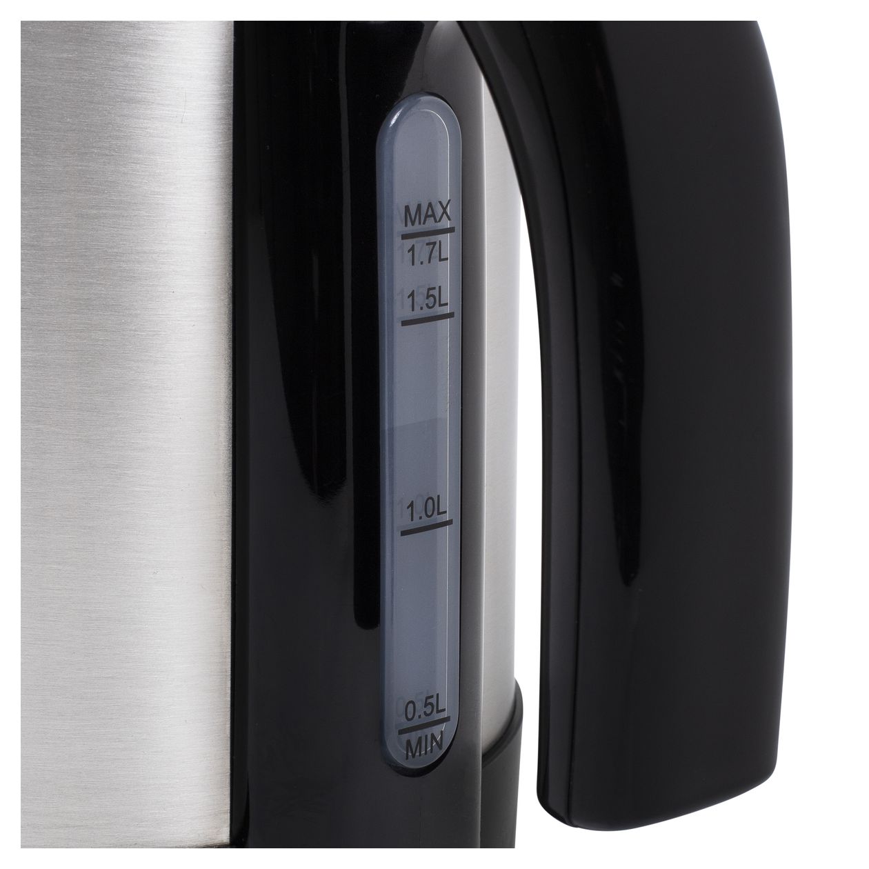 236039 1,7 l Wasserkocher 2200 W  (Schwarz, Edelstahl) 