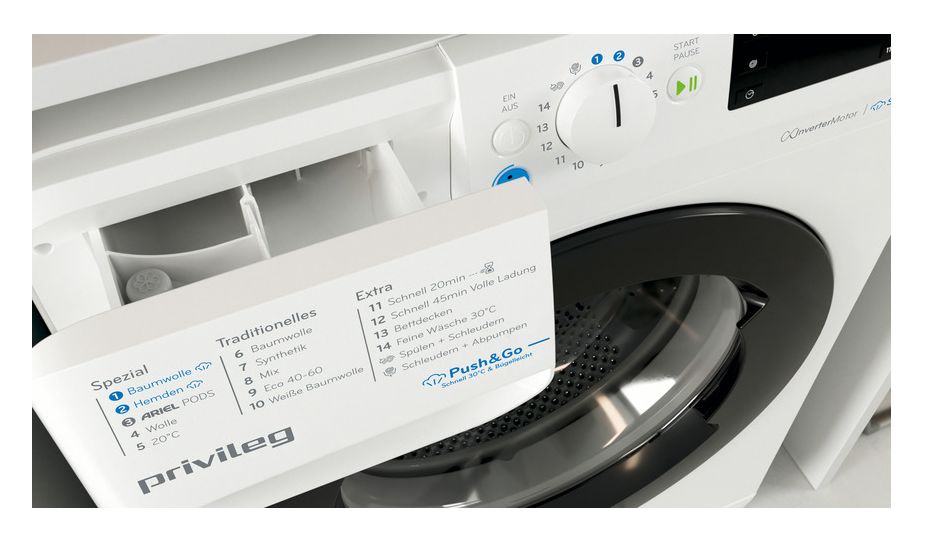 PWFVX104A 10 kg Frontlader Waschmaschine 1400 U/min AutoClean 
