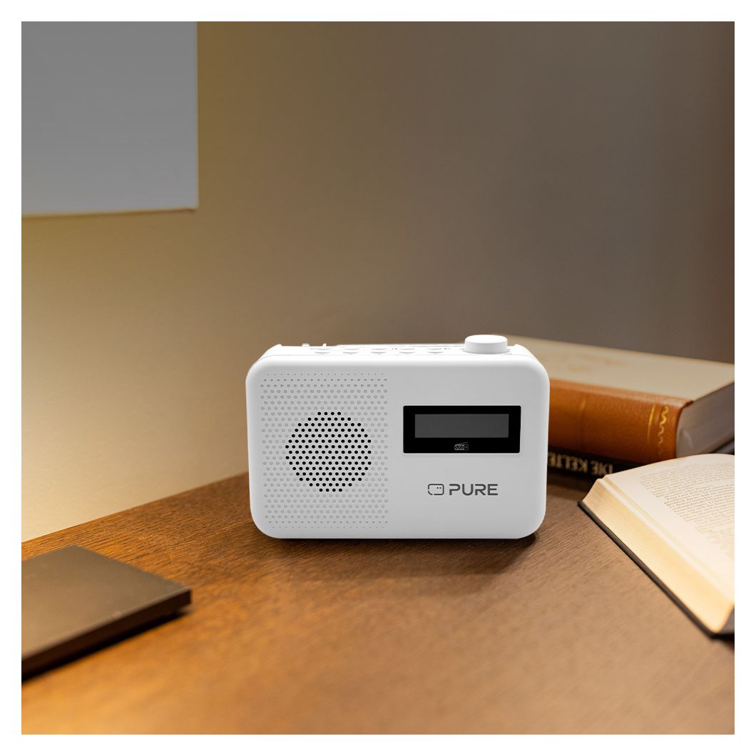 Elan One 2 Bluetooth DAB+, FM Radio Tragbar  (Weiß) 