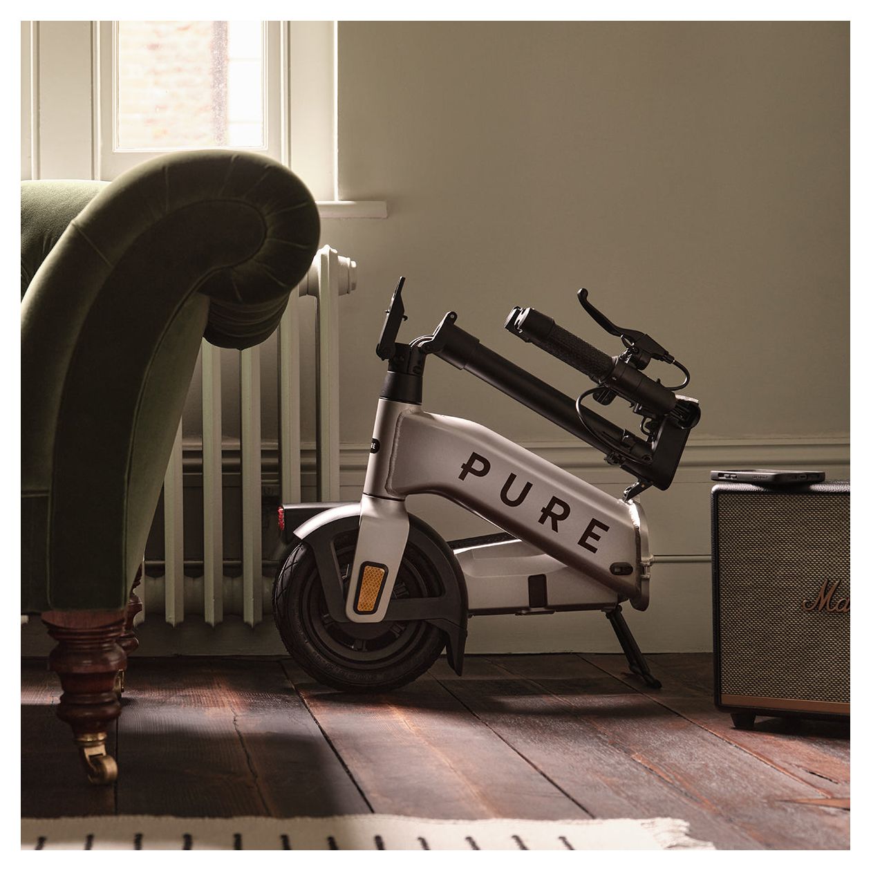 Advance Flex 924 W E-Scooter 9,5 Ah 52 km Reichweite 16,2 kg  (Grau) 