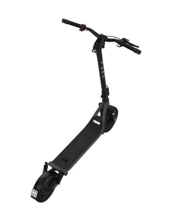 Air6 Suspension E-Scooter bis 70 km Reichweite  (Schwarz) 