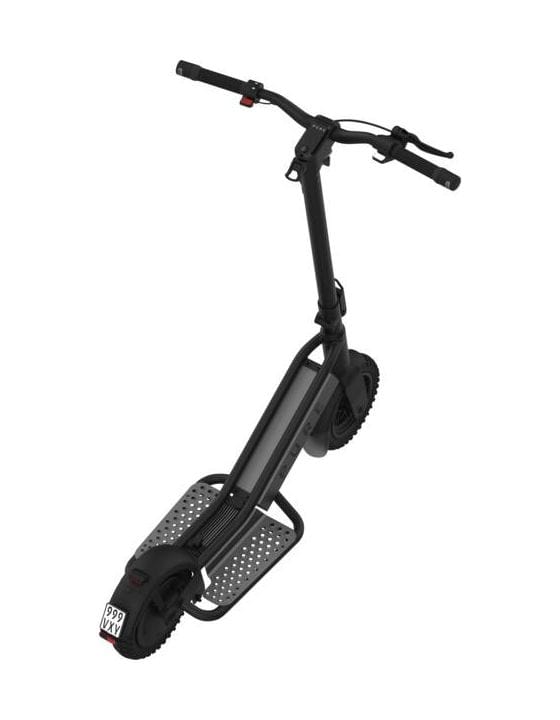 Escape Suspension E-Scooter 75 km Reichweite  (Schwarz) 