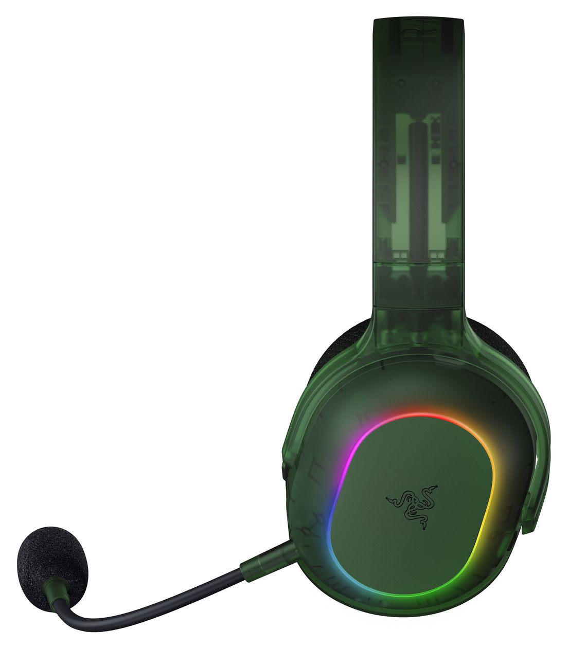 Barracuda X Chroma Over Ear Bluetooth Kopfhörer kabellos 70 h Laufzeit  (Grün) 
