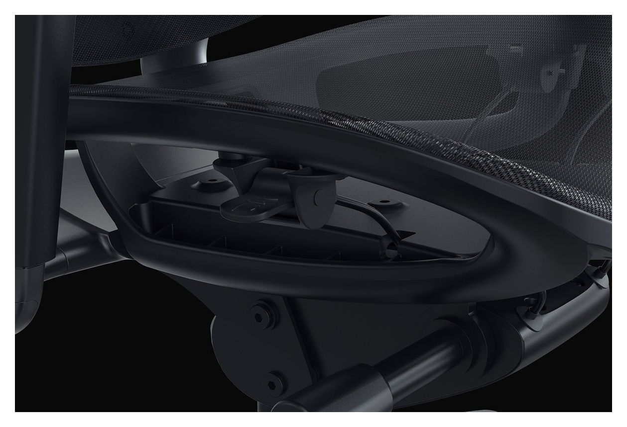 Fujin Pro Gamingstuhl bis 136 kg (Schwarz) 