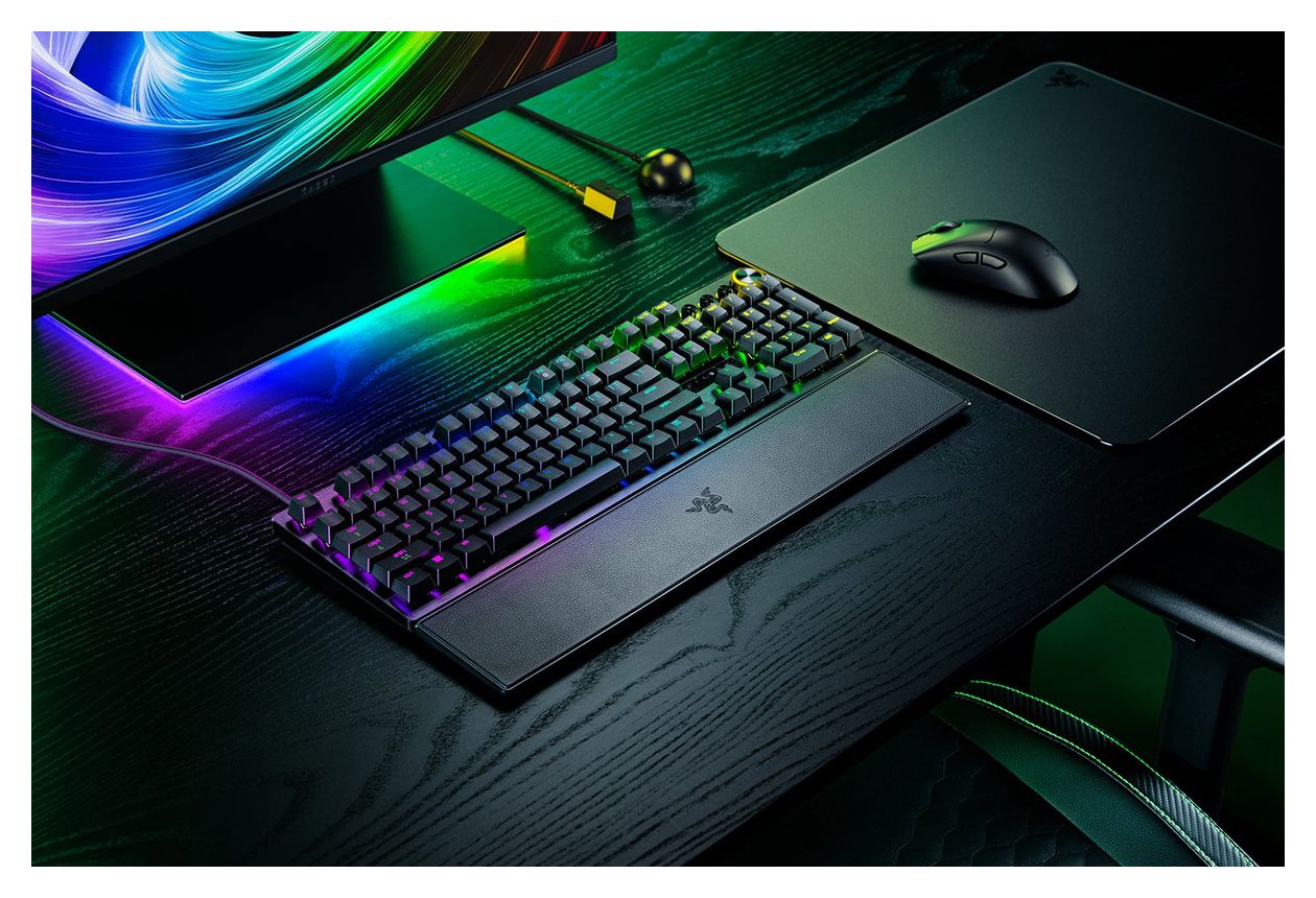 Huntsman V3 Pro 8KHz RGB-LED Gaming Tastatur USB  (Schwarz) 