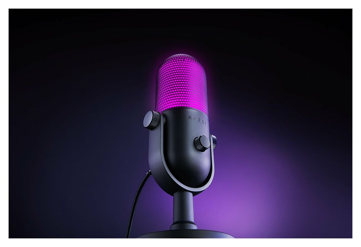 Seiren V3 Chroma Kabelgebunden Tablet-Mikrofon 96 kHz USB  (Schwarz) 