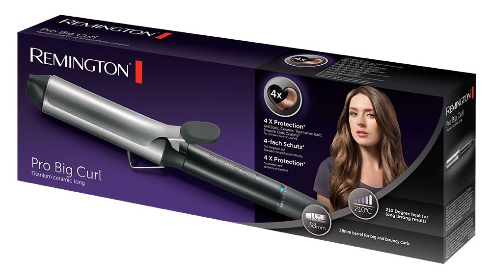CI5538 Pro Big Curl Lockenstab  (Schwarz, Grau) 