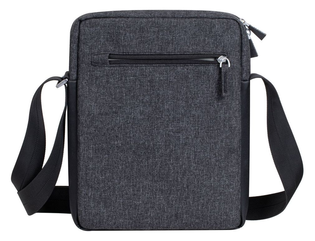 8811 Crossbody Tasche Messengerhülle aus Kunststoff für Jede Marke bis 27,9 cm (11") Staubresistent, Kratzresistent (Schwarz) 