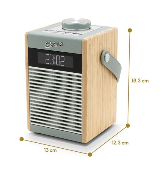 Rambler Midi Bluetooth DAB, DAB+, FM Radio Tragbar  (Grün) 