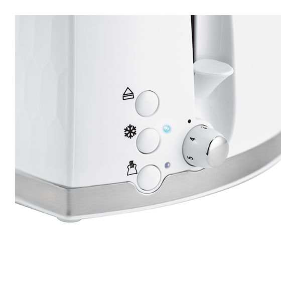 26060-56 Honeycomb Toaster 850 W 2 Scheibe(n) 6 Stufen  (Weiß) 
