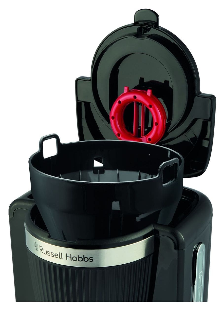 26780-56	Bronte 10 Tassen Filterkaffeemaschine 1,2 l  (Schwarz, Silber) 