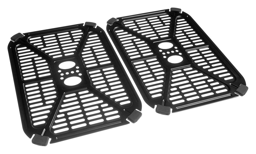 27680-56	SatisFry Dual Basket Doppel Heißluftfritteuse 9 l 2800 W  (Schwarz) 