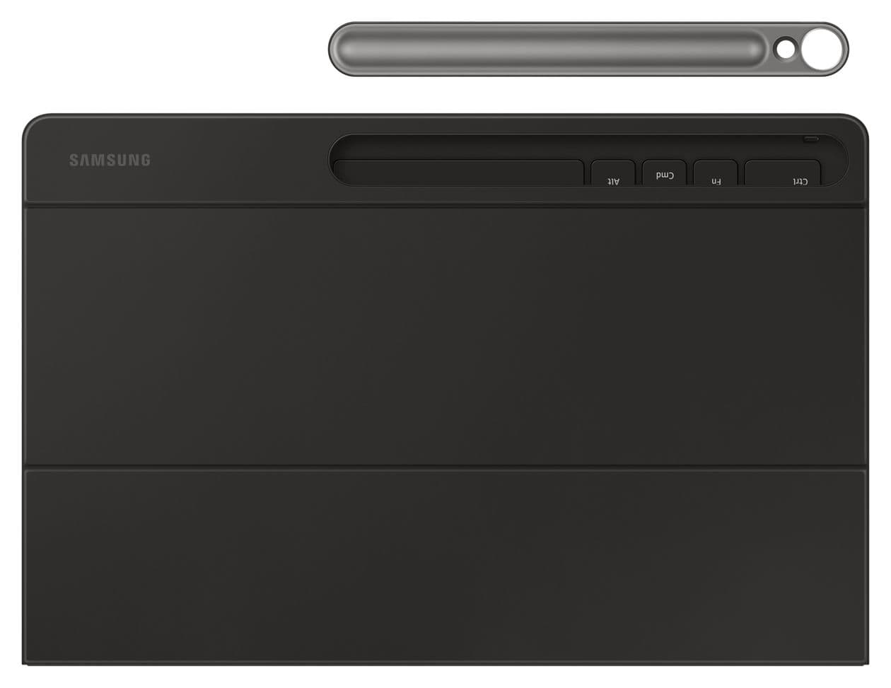 Book Cover Keyboard Slim für Samsung Galaxy Tab S10 FE+  (Schwarz) 