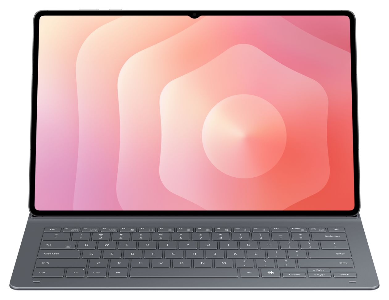 Book Cover Keyboard Slim Folio für Samsung Galaxy Tab S11 Ultra bis 37,1 cm (14.6") (Schwarz) 