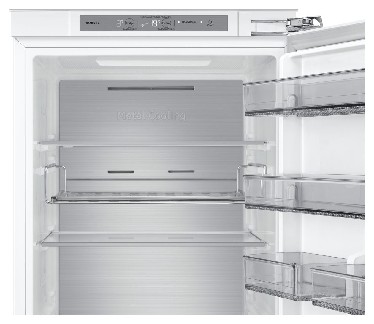 BRB80F30ADF0 223 l / 74 l Einbau Kühl-/Gefrierkombination 183 kWh NoFrost 