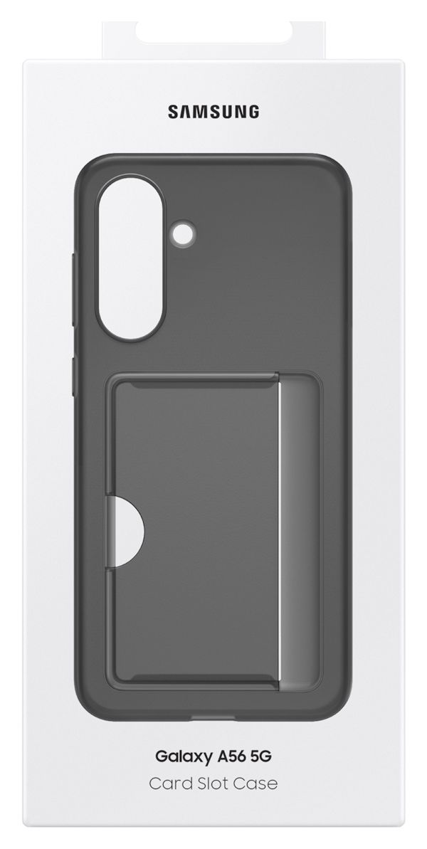 Card Slot Case Cover für Samsung Galaxy A56 5G  (Schwarz) 