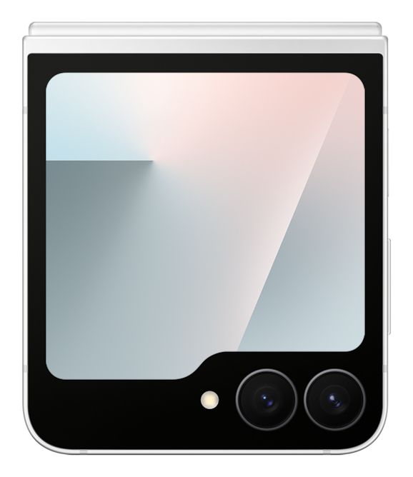 Galaxy Z Flip7 FE 128 GB 5G Smartphone 17 cm (6.7 Zoll) 2,9 GHz Android 50 MP Dual Kamera Dual Sim WiFi 6  (Weiß) 