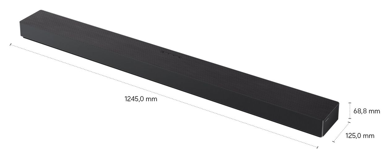HW-QS95GH Soundbar 7.1.2 Kanäle  (Schwarz, Titan) 