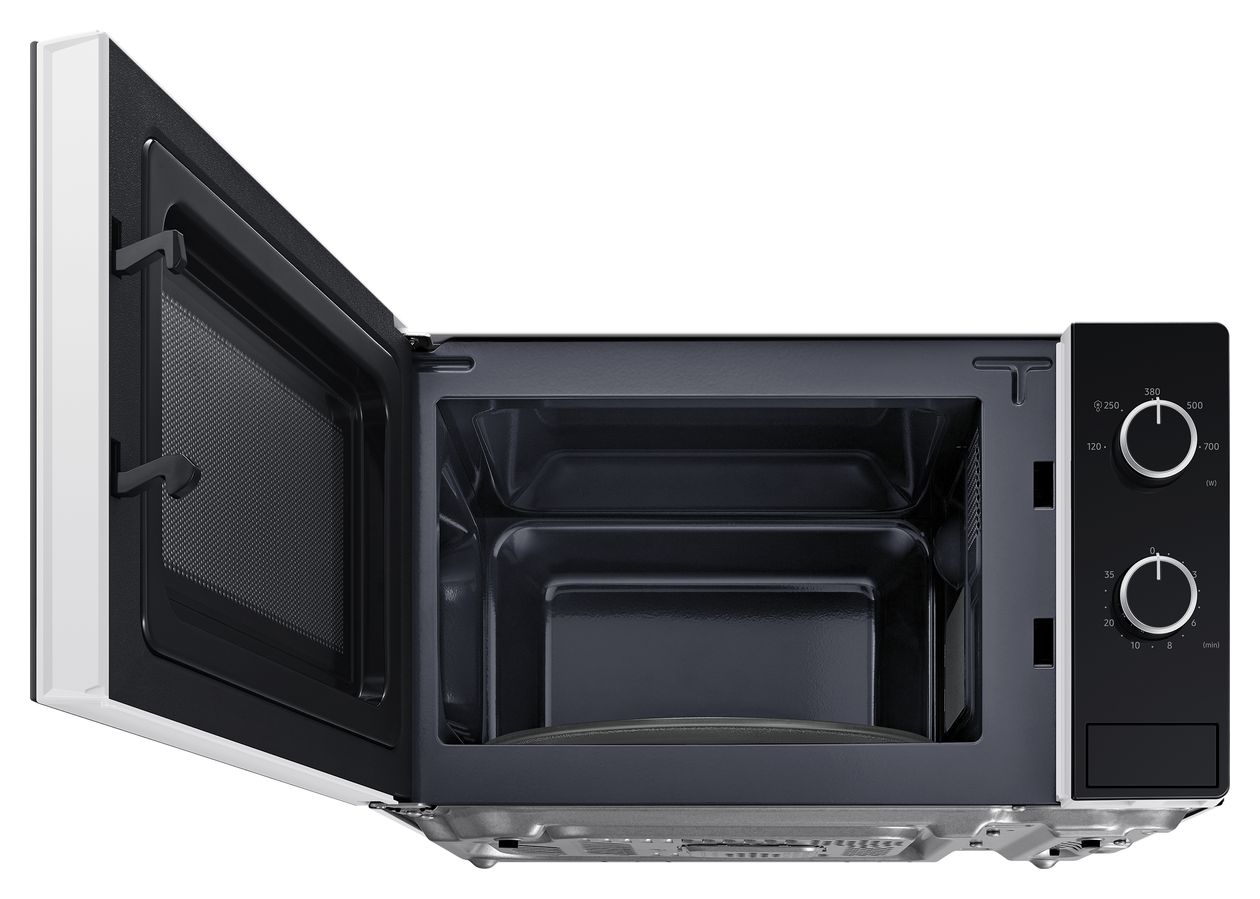 MS20A3010AH Freistehende Mikrowelle 700 W Größe: klein 5 Stufen  (Schwarz, Weiß) 