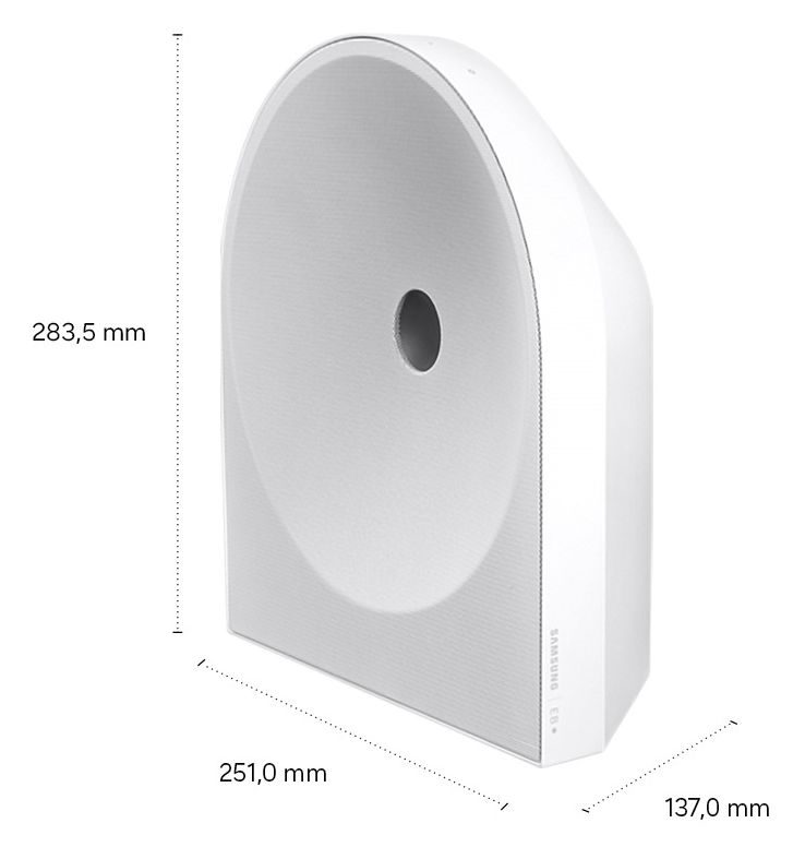 Music Studio 5 HW-LS51H/ZG Wlan Lautsprecher mit Bluetooth  (Weiß) 