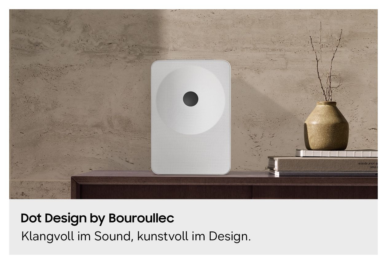 Music Studio 7 HW-LS71H/ZG Wlan Lautsprecher mit Bluetooth  (Weiß) 