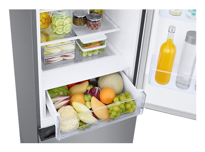 RB38C600DSA 276 l / 114 l Kühl-Gefrierkombi freistehend NoFrost 211 kWh Jahr  (Edelstahl) 
