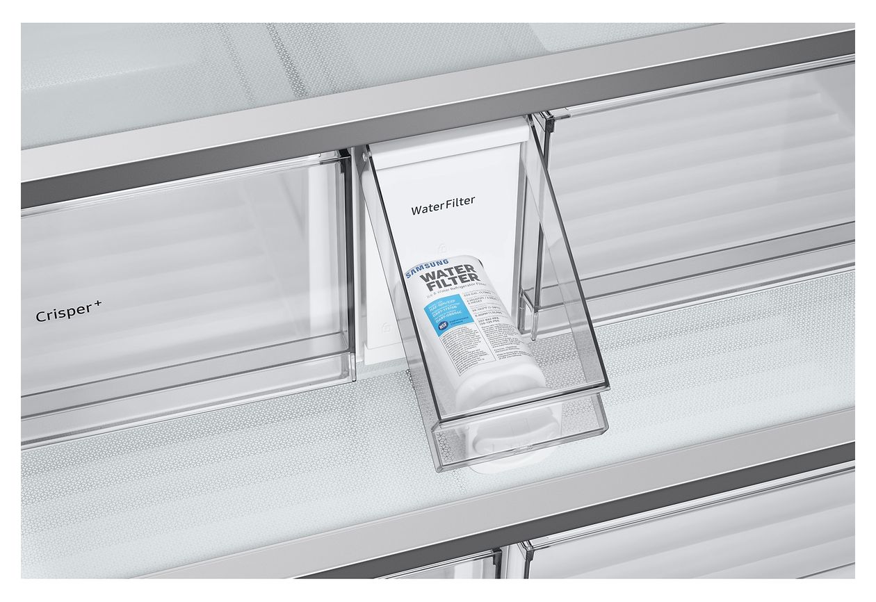RF24BB620EB Side-by-Side Kühl-/ Gefrierkombination French Door 487 l / 187 l 338 kWh NoFrost 1778 mm x 908 mm  (Edelstahl) 