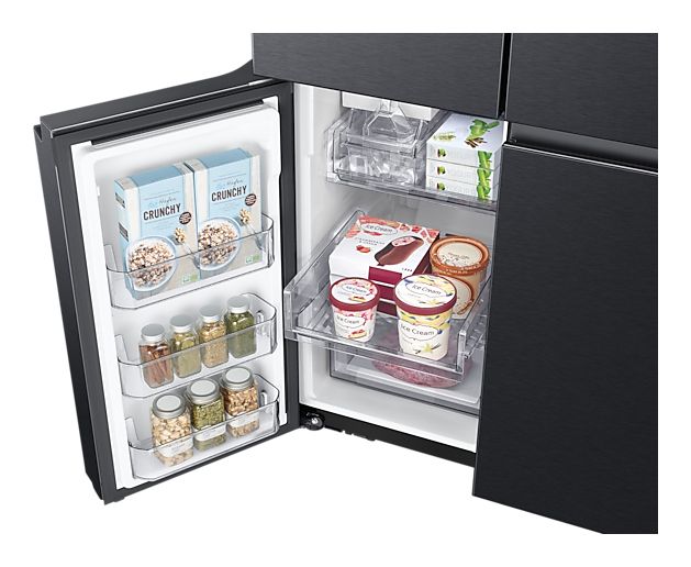 RF59C700EB1 Side-by-Side Kühl-/ Gefrierkombination French Door 390 l / 259 l 362 kWh NoFrost 1746 mm x 912 mm  (Schwarz) 