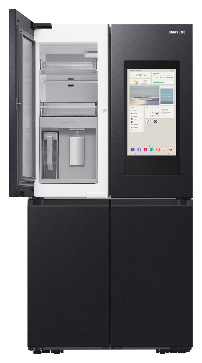 RF65DG9H0EB1 Side-by-Side Kühl-/ Gefrierkombination French Door 386 l / 250 l 365 kWh NoFrost 1830 mm x 912 mm  (Schwarz) 