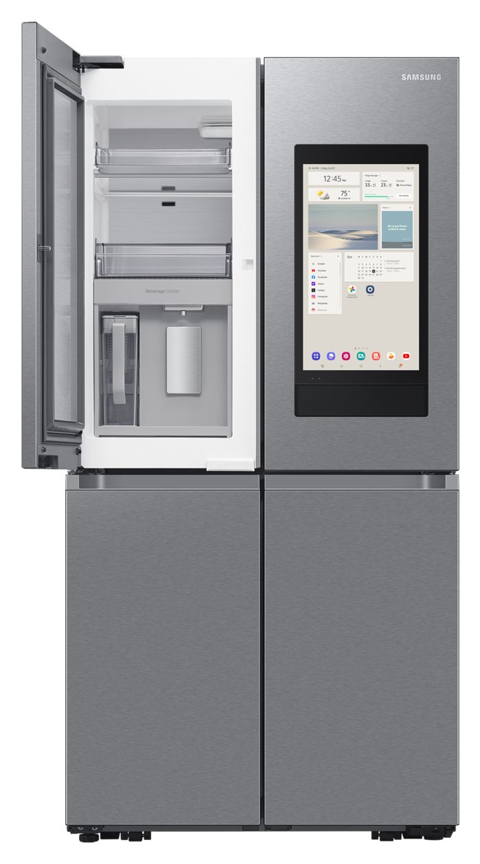 RF65DG9H0ESR Side-by-Side Kühl-/ Gefrierkombination French Door 386 l / 250 l 365 kWh NoFrost 1830 mm x 912 mm  (Edelstahl) 