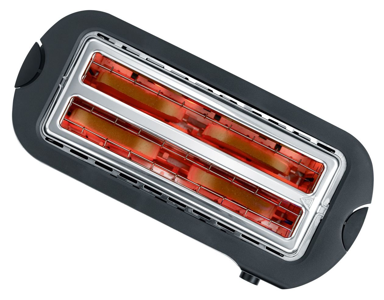 AT2590 Toaster 1400 W 2 Scheibe(n)  (Schwarz, Silber) 